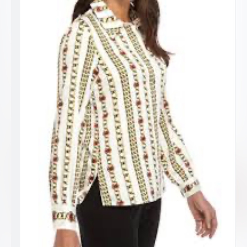 KASPER SATIN BLOUSE